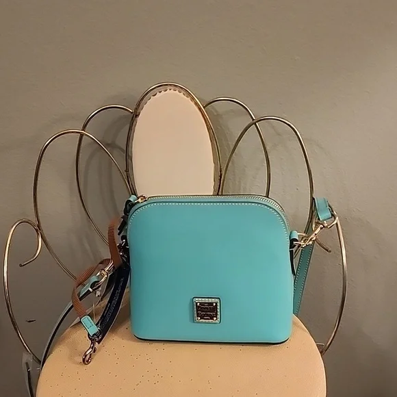 Dooney & BourkeDomed Saffiano Leather Crossbody Bag - Picture 2 of 5